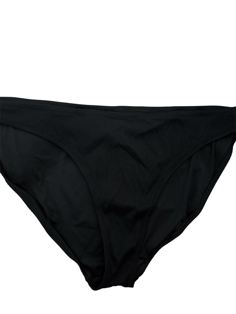 NWOT Old Navy Black Ribbed Bikini Bottom
